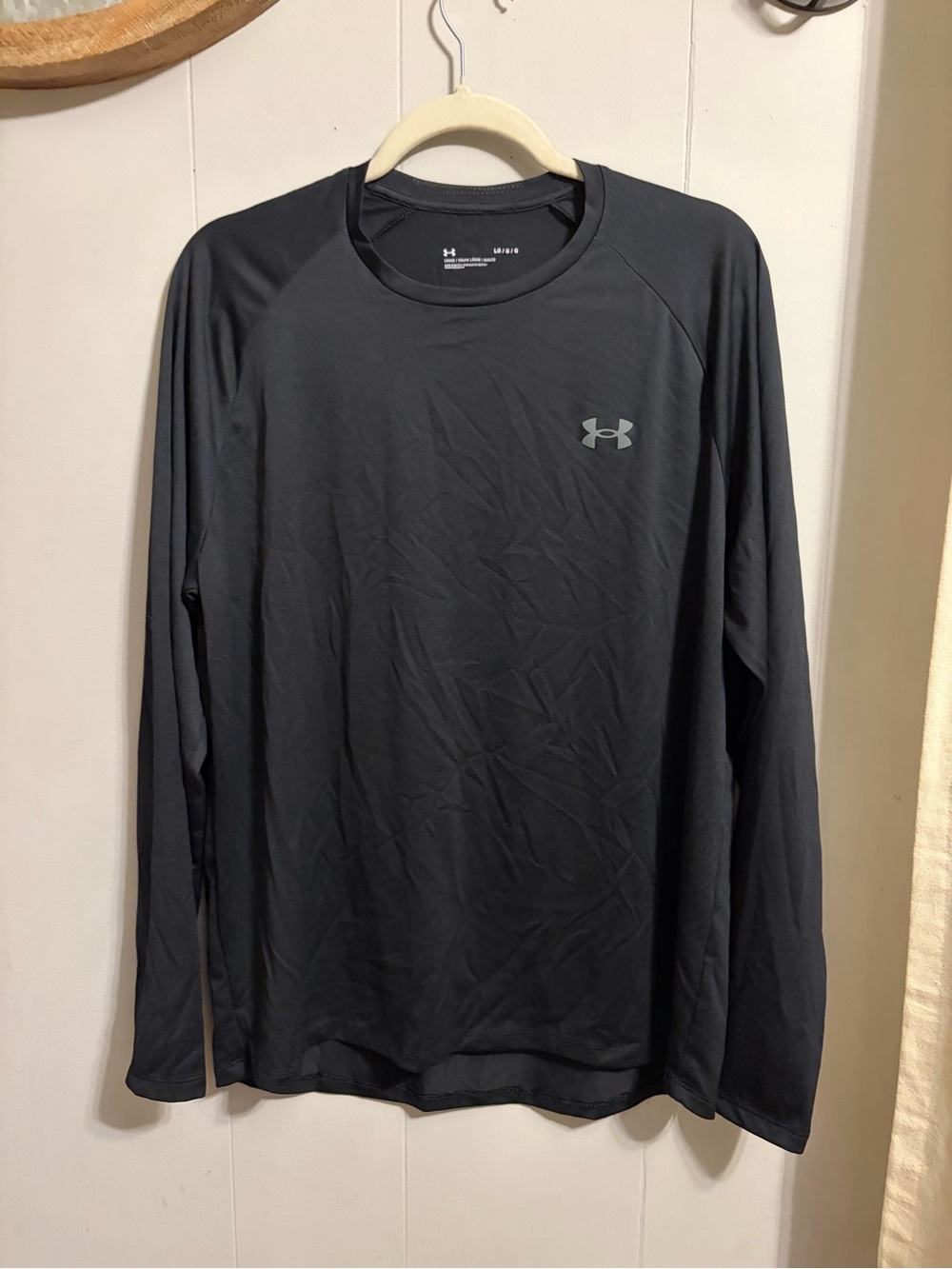 LG Long Sleeve Performance Tee - Black Under Armour